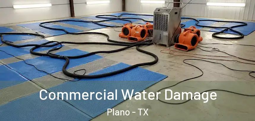  Commercial Water Damage Plano - TX