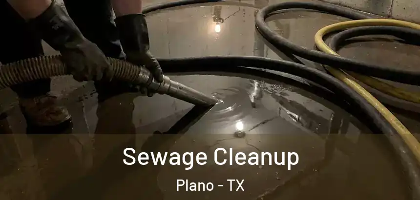  Sewage Cleanup Plano - TX